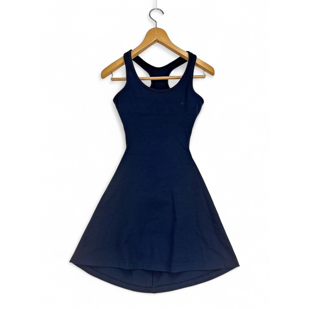 TnAction Racerback Tennis Dress XXSP Petite Navy
